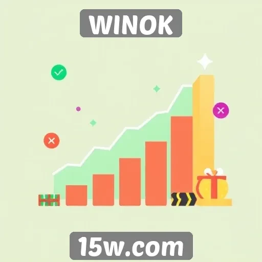 Análise do crescimento do site de jogos WINOK